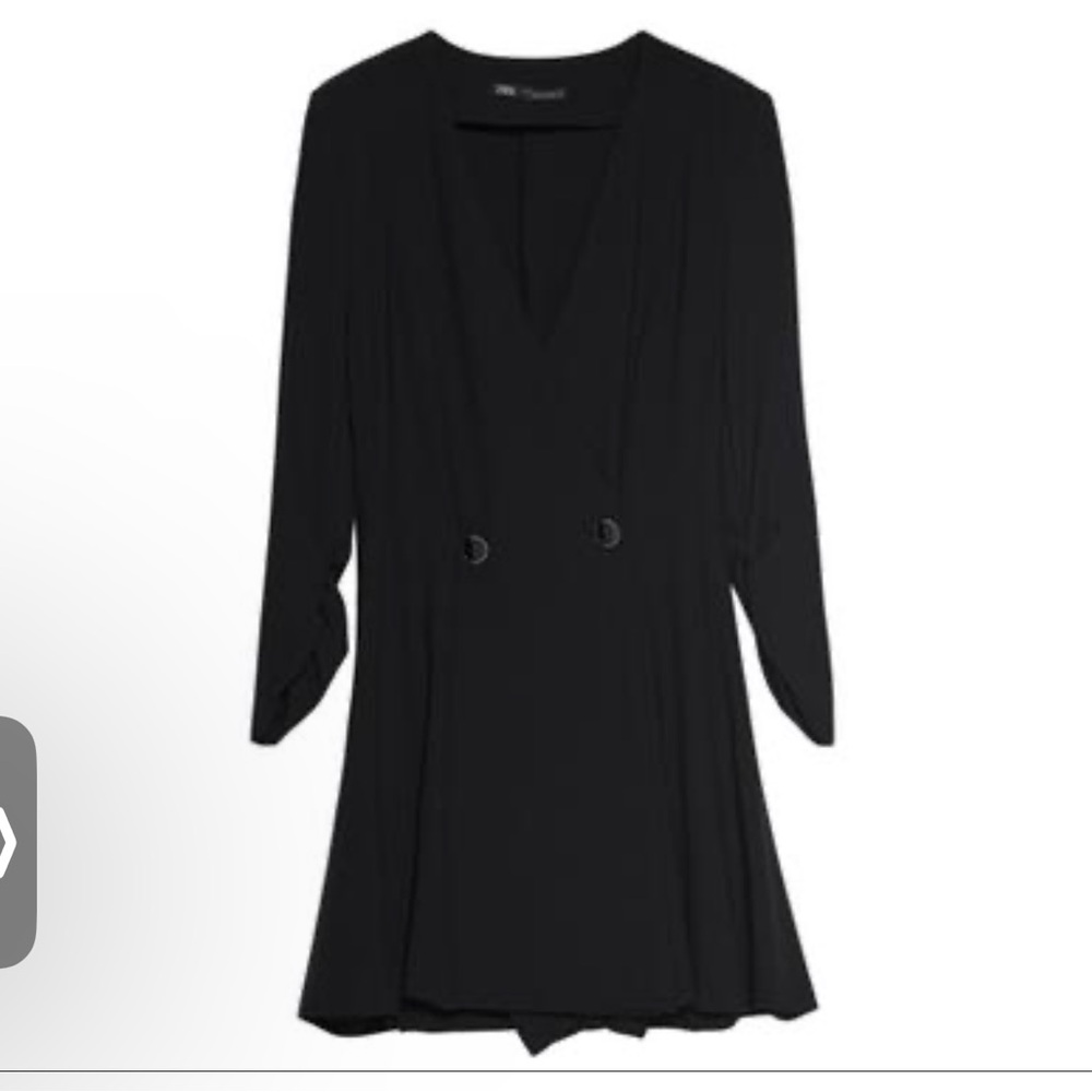 NWT Zara double breasted romper jumpsuit